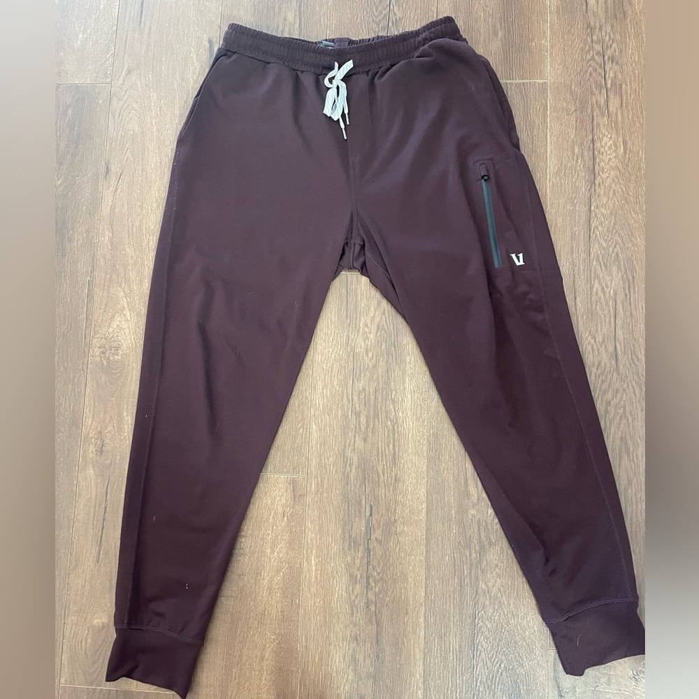Vuori Sunday Performance Joggers - Burgundy (Medium)